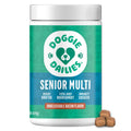 Doggie Dailies Senior Essentials Multivitamin for Dogs | Bacon Flavor Soft Chews | 120 Count