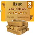 Dogsee Original Himalayan Yak Cheese Dog Chews 2lb (Large, 8 Bars) | Rawhide-Free & Long Lasting