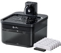 DownyPaws Battery Operated Cat Water Fountain – 84oz / 2.5L, Wireless, Motion Sensor, BPA-Free