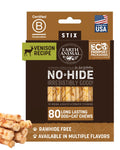 Earth Animal No Hide Stix Venison Chews for Small Dogs – 80 Count