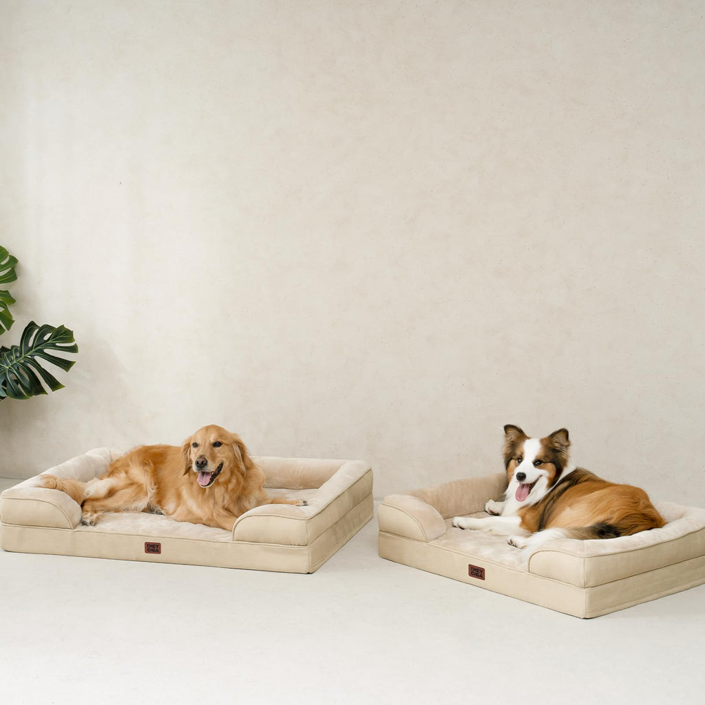 EHEYCIGA Orthopedic Dog Bed for Extra Large Dogs | Waterproof Memory Foam XL Pet Bed
