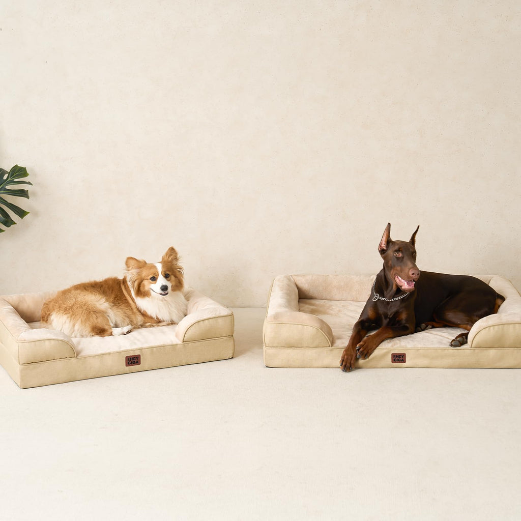EHEYCIGA Orthopedic Dog Bed for Extra Large Dogs | Waterproof Memory Foam XL Pet Bed