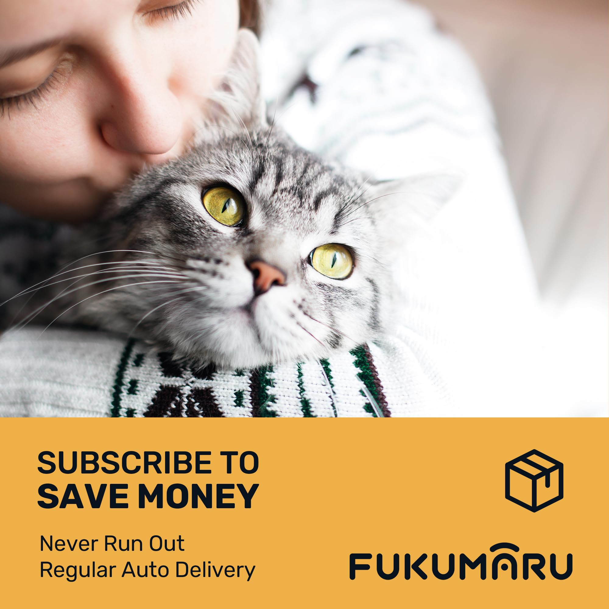 FUKUMARU Tofu Cat Litter – 32lb, Fast Clumping, Odor Control, 100% Natural