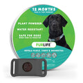 FurLife Grey Dog Tag – Waterproof Flea & Tick Prevention for Dogs