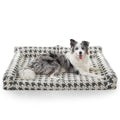 FURTIME XL Orthopedic Dog Bed – Memory Foam Couch with Removable Cover, Grey