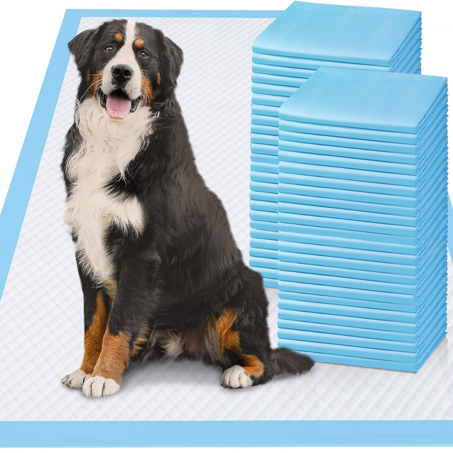Gimars 4XL 36x36 Heavy Absorbent Dog Pads – 100 Pack | Leakproof Quick-Dry Pee Pads for Dogs & Other Pets