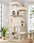Globlazer Cat Tree Tower 76-Inch – Extra Tall Multi-Level Cat Furniture