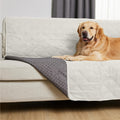 GORILLA GRIP Waterproof Dog Bed Cover 82x68 – Slip-Resistant, Leak-Proof & Washable Taupe