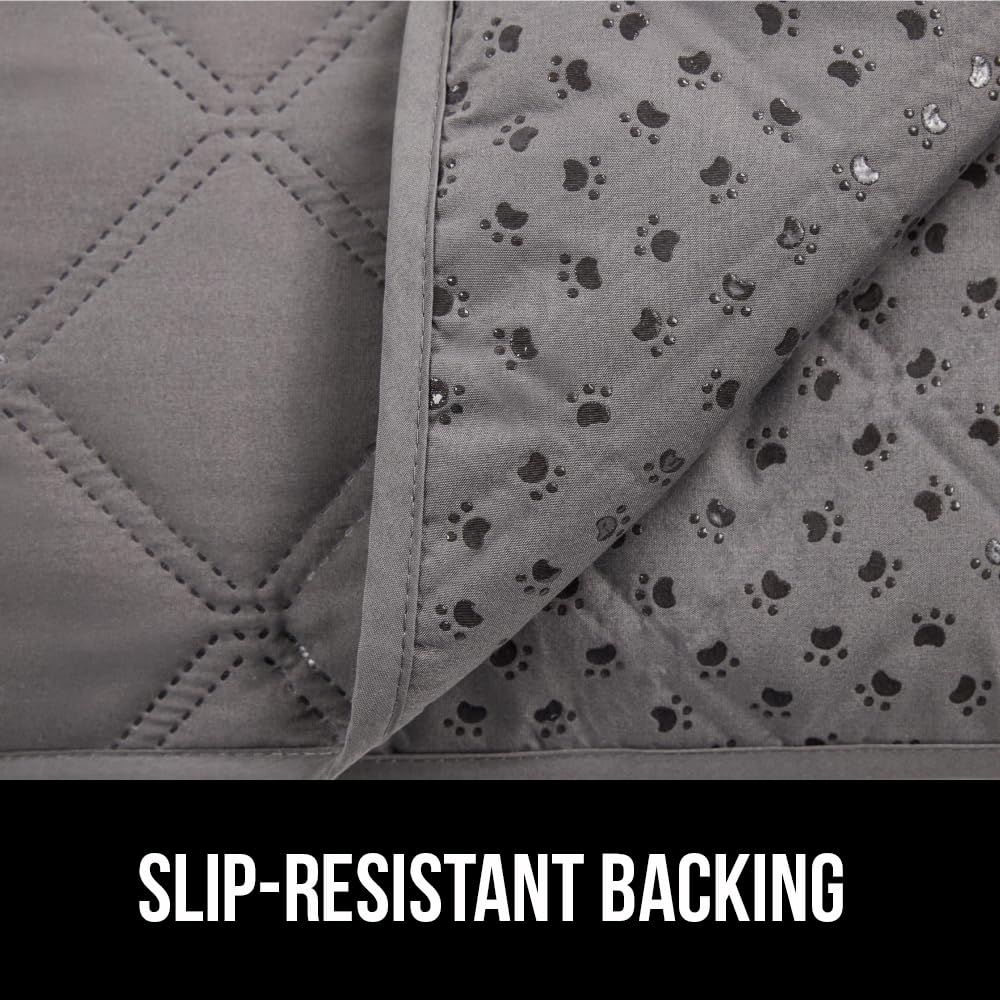 GORILLA GRIP Waterproof Dog Bed Cover 82x82 – Slip-Resistant, Leak-Proof, Washable