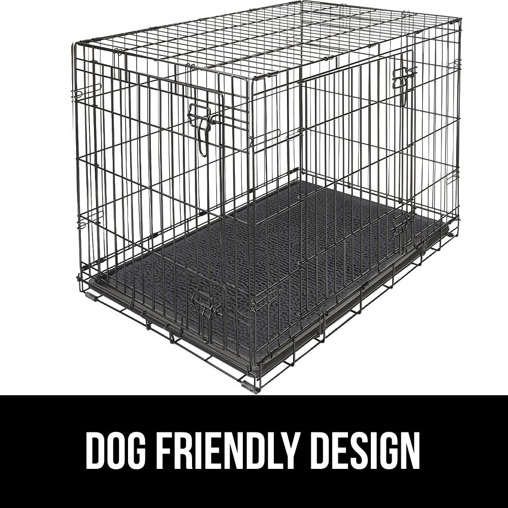 GORILLA GRIP SOAKSTOPPER Dog Door Mat 60x36 – Absorbent, Quick-Dry Chenille Entry Rug