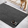 GORILLA GRIP SOAKSTOPPER Dog Door Mat 60x36 – Absorbent, Quick-Dry Chenille Entry Rug