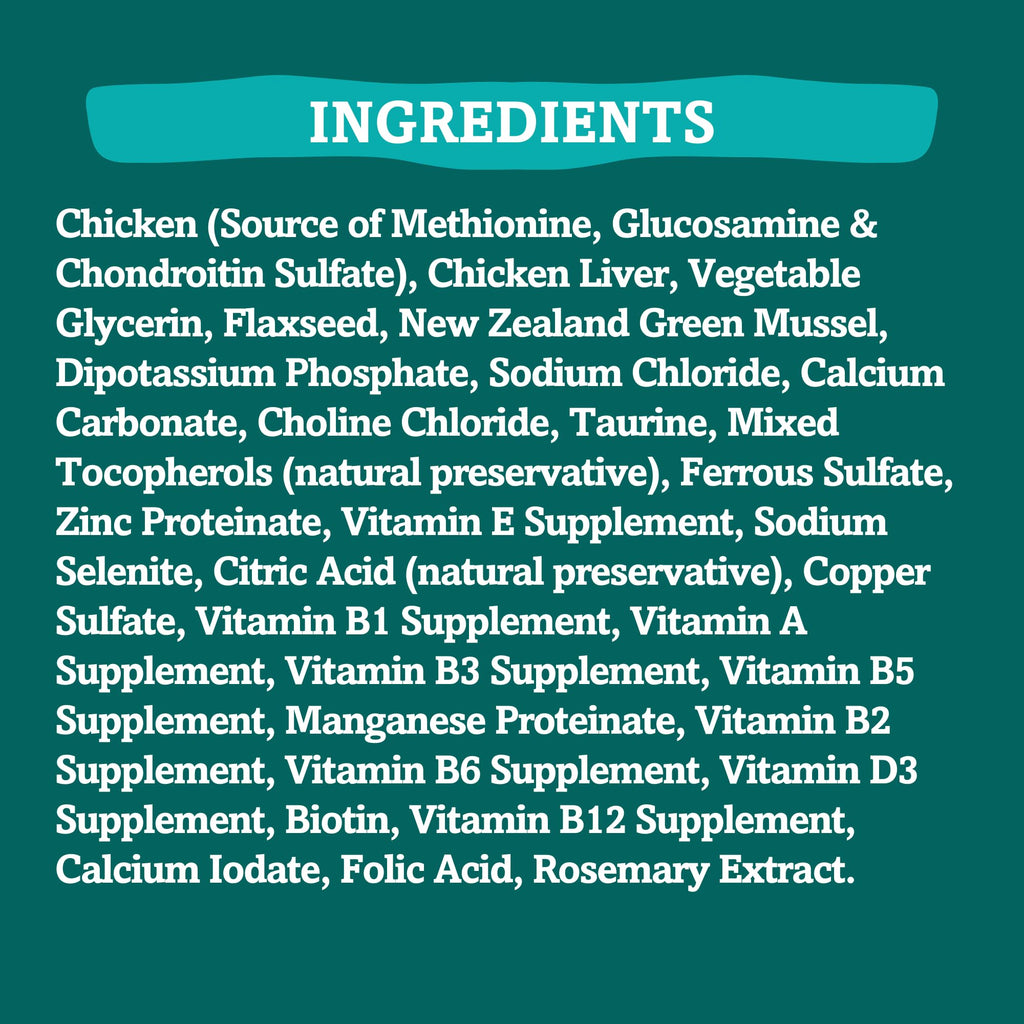 RawTernative Air Dried Dog Food – High Protein, 92% Chicken & Liver + NZ Green Mussels | Grandma Mae's Country Naturals