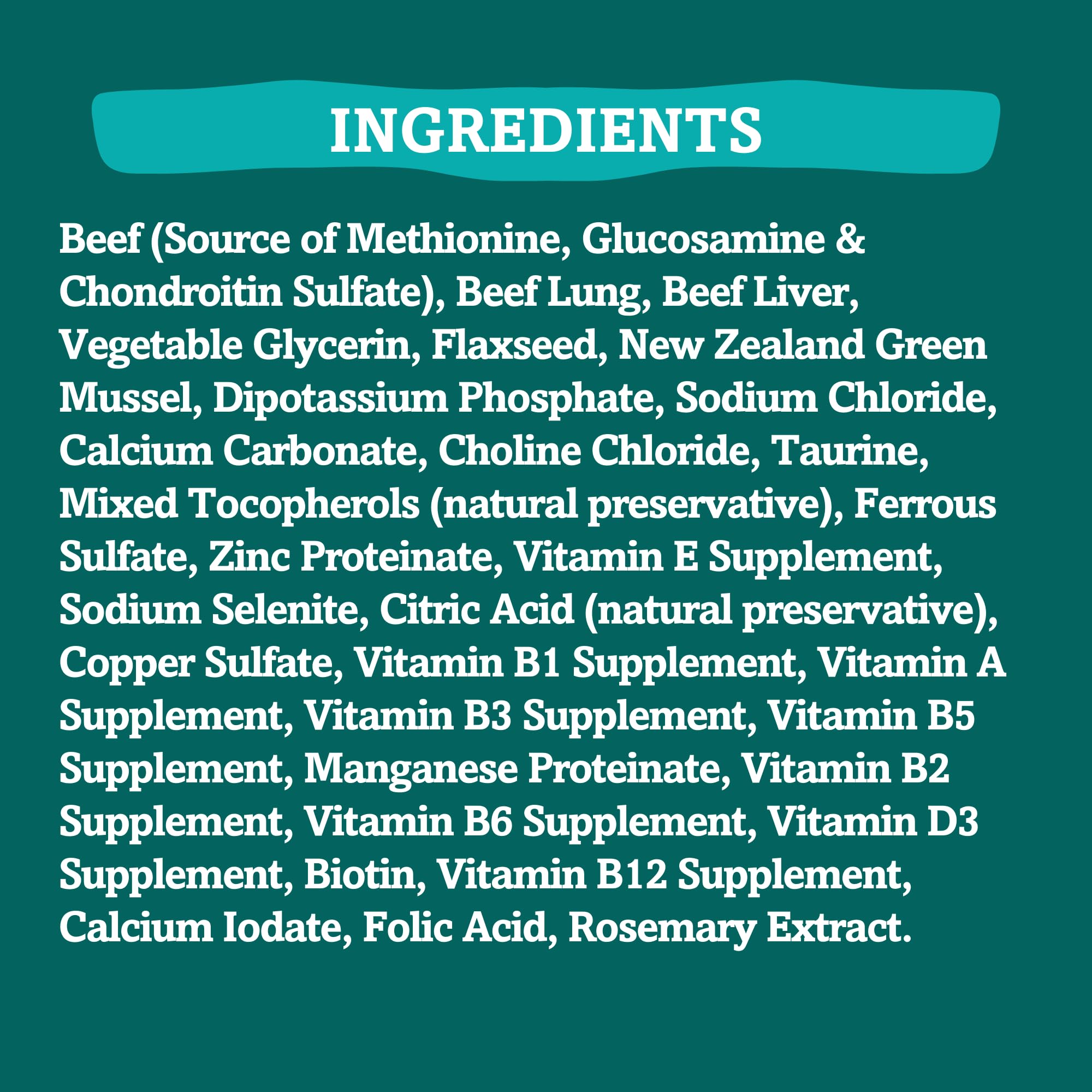 Grandma Mae's RawTernative Air Dried Dog Food – 93% Beef & Organs, NZ Mussels, 3 lb