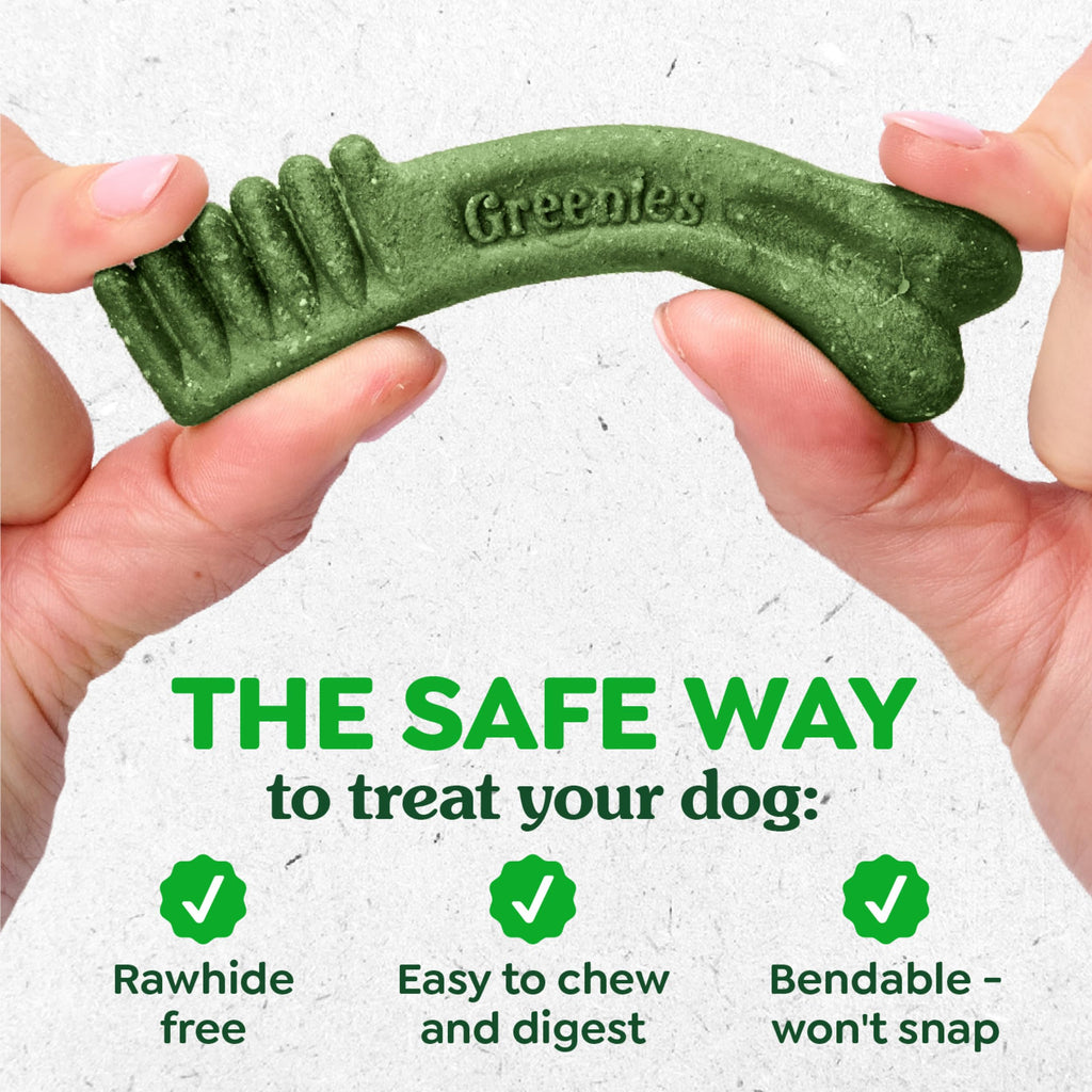 Greenies Vet-Recommended Large-Dog Dental Treats — Fresh Flavor, Original Flavor & Blueberry (3x12 oz)