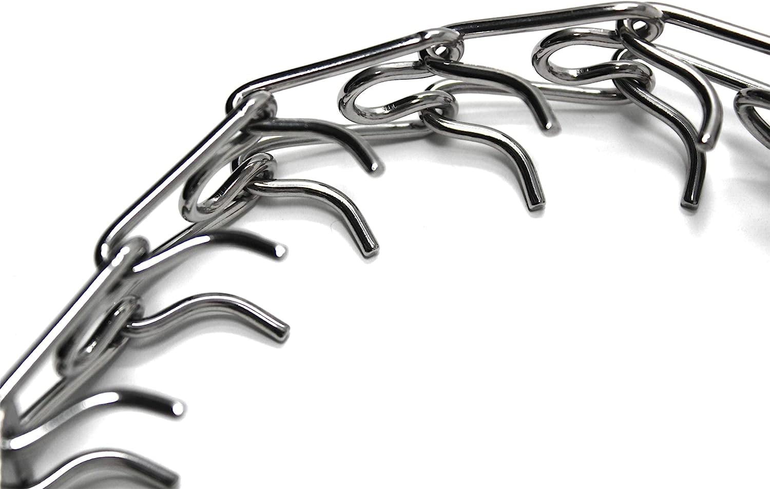 Herm Sprenger Stainless Steel Prong Collar with Swivel Ultra-Plus – German-Made No-Pull Training Collar, 2.25mm x 16in (Small)