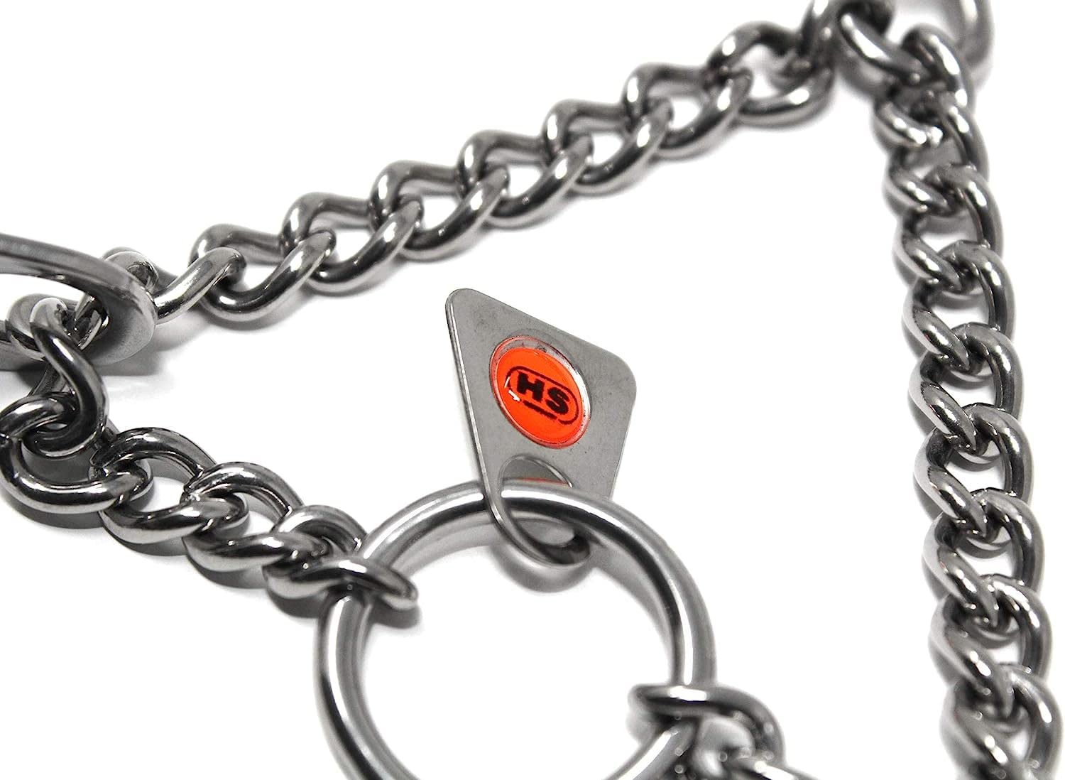 Herm Sprenger Stainless Steel Prong Collar with Swivel Ultra-Plus – German-Made No-Pull Training Collar, 2.25mm x 16in (Small)