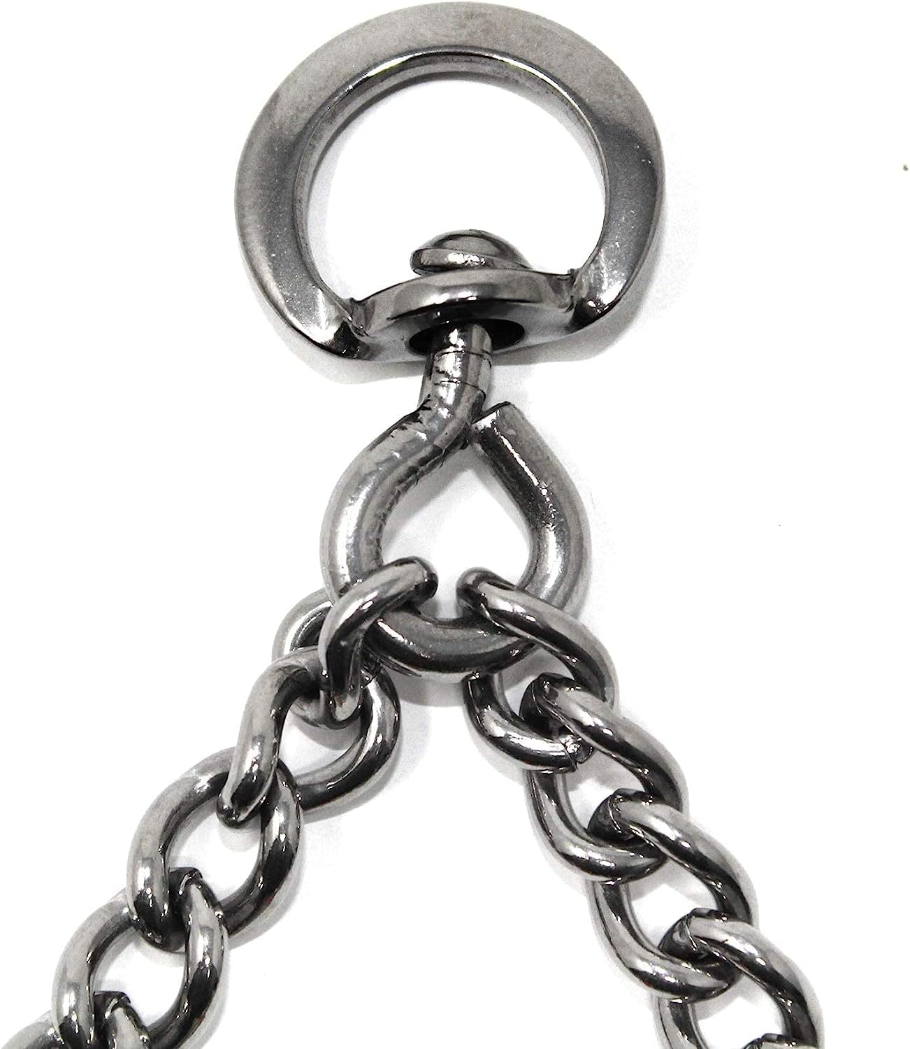 Herm Sprenger Stainless Steel Prong Collar with Swivel Ultra-Plus – German-Made No-Pull Training Collar, 2.25mm x 16in (Small)