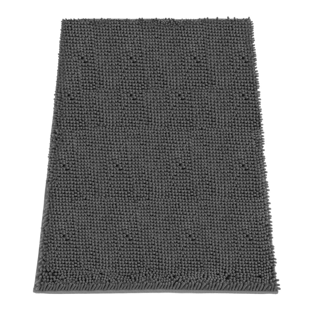 HOMEK Absorbent Dog Door Mat - 48x30, Chenille Indoor Entryway Rug