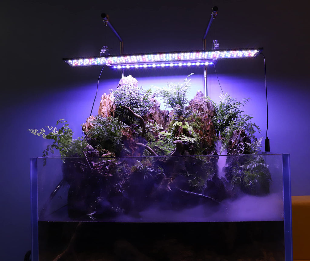 hygger Advanced LED Aquarium Light with Timer, 24/7 Cycle & DIY Mode for 36-42in Freshwater Tanks