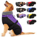 IECOii Extra Warm Reflective Dog Coat | Adjustable Winter Jacket with Buckle & Fleece Turtleneck