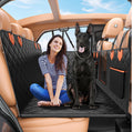 IJVAE Dog Seat Cover for Back Seat – Waterproof, 500 lb Capacity, Nonslip Hammock for SUVs & Sedans