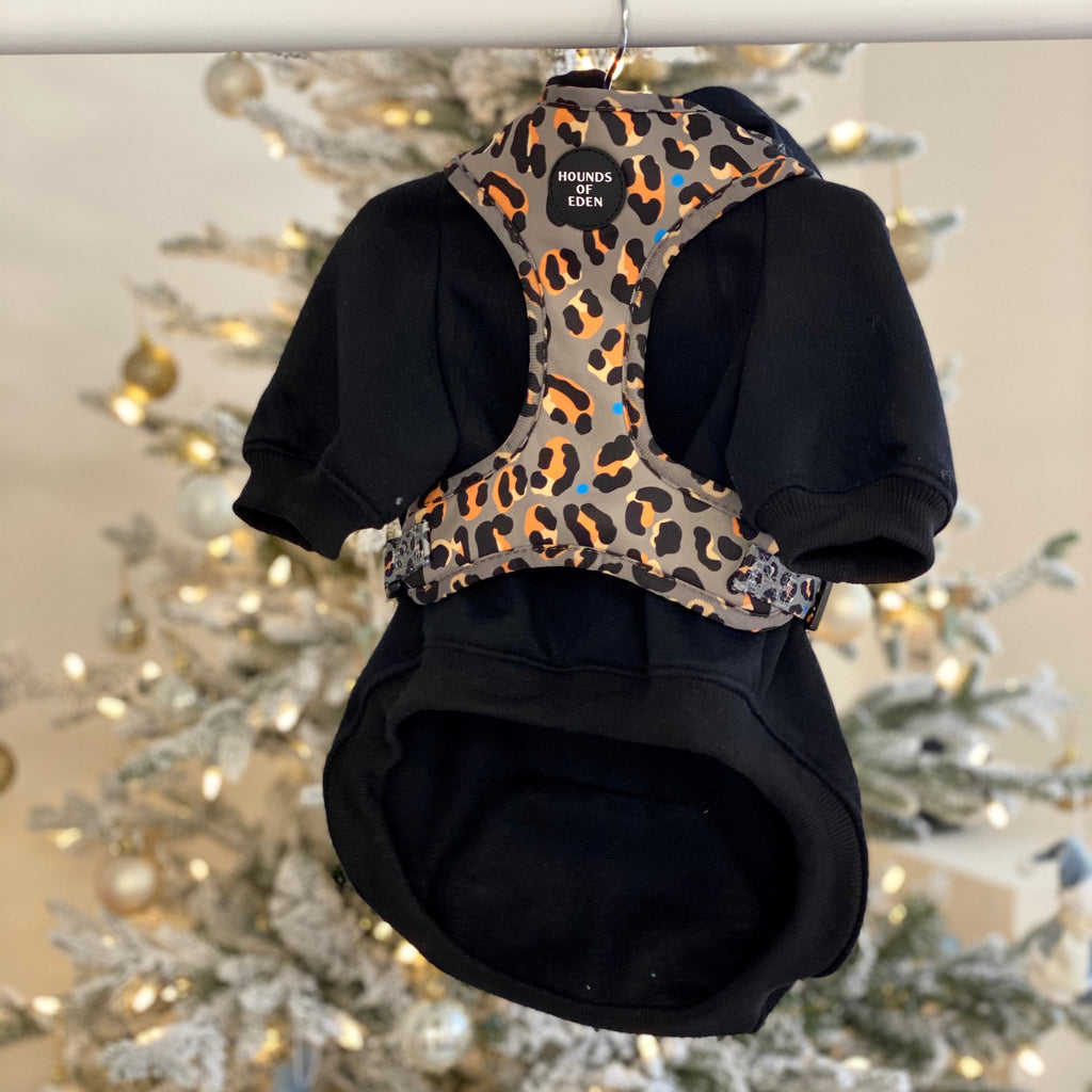 Dog Hoodie - Black