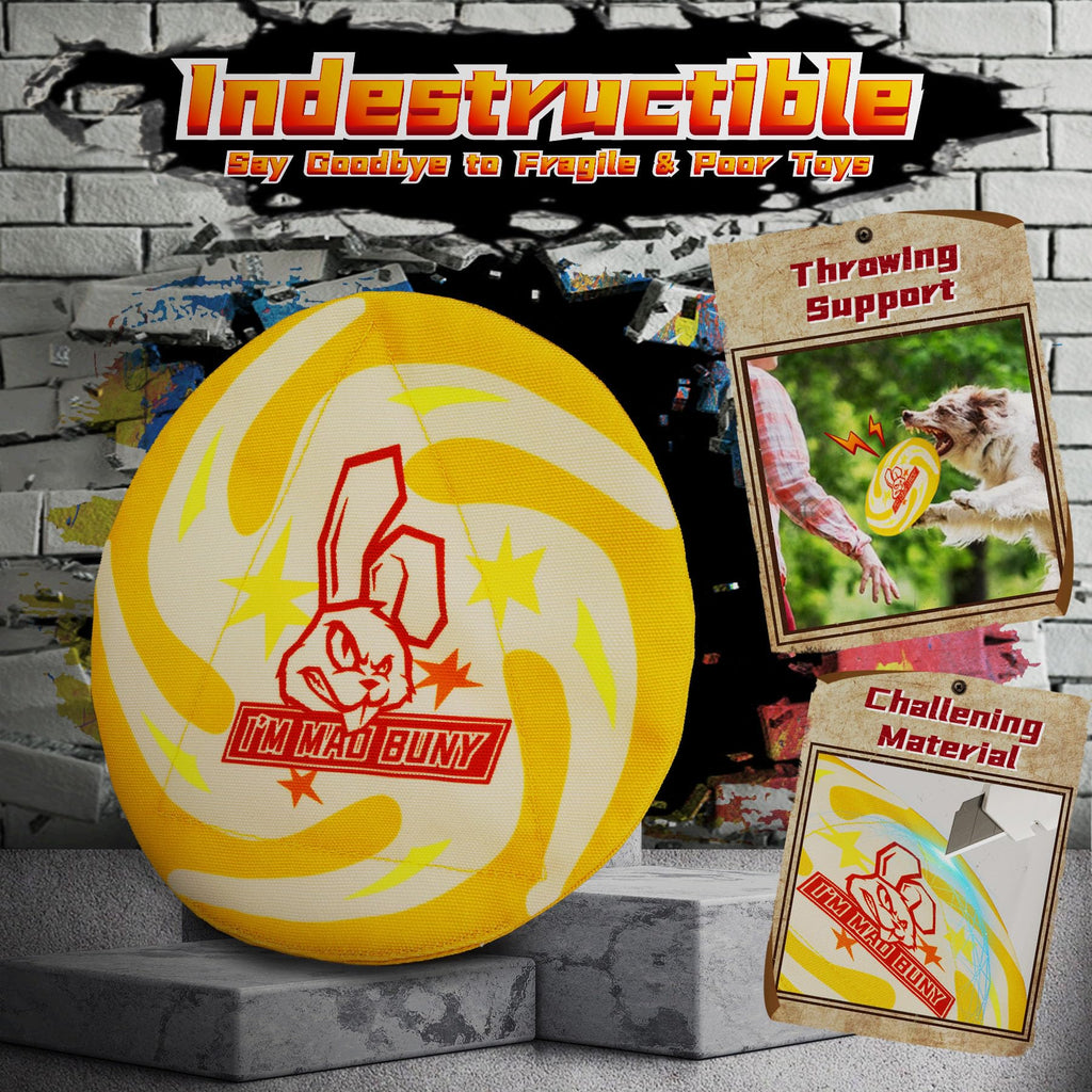 IMMADBUNY Heavy Duty Dog Toys – 9 Pack Indestructible Toys for Aggressive Chewers (Large & Medium Dogs)