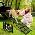 IPETBA Dog Ramp for Car, Truck & SUV – Gentle Slope, Anti-Slip, 200 lb Capacity
