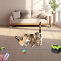 ITSHINY Interactive Cat Treadmill – 3-Speed, Quiet Indoor Cat Toy (Green)