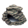 JIHAQUA Extra Large Bearded Dragon Hideout – Natural Rock Cave for Reptile Tanks