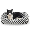JOEJOY Orthopedic Dog Bed – Rectangle Sofa for Small to Large Dogs, 30x24x9 in (Grey)