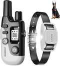 Jugbow Dog Training Collar - 4200ft Range, 3 Training Modes, LED Light, IPX8 Waterproof