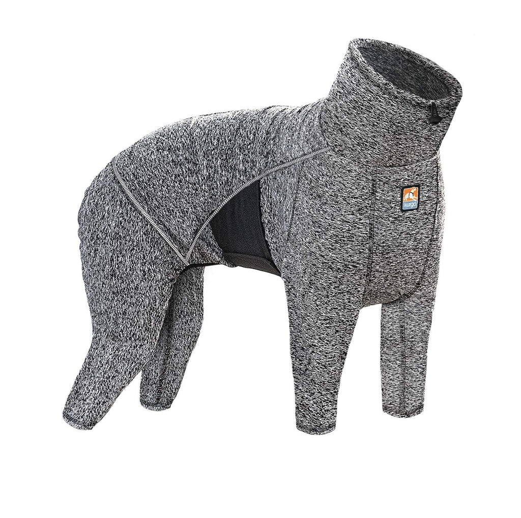 Kurgo Stowe Base Layer (Medium) – Comfortable Cold-Weather Dog Bodysuit, Dual Zippers