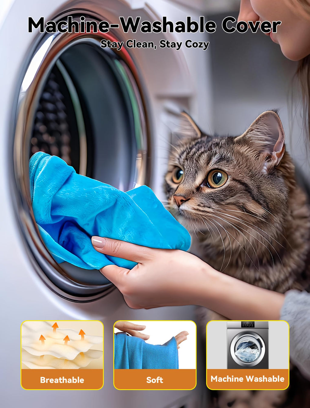 Lesotc Outdoor Pet Heating Pad (16 x 20) – Waterproof, Chew-Resistant Cord, 3 Sizes for Dogs & Cats