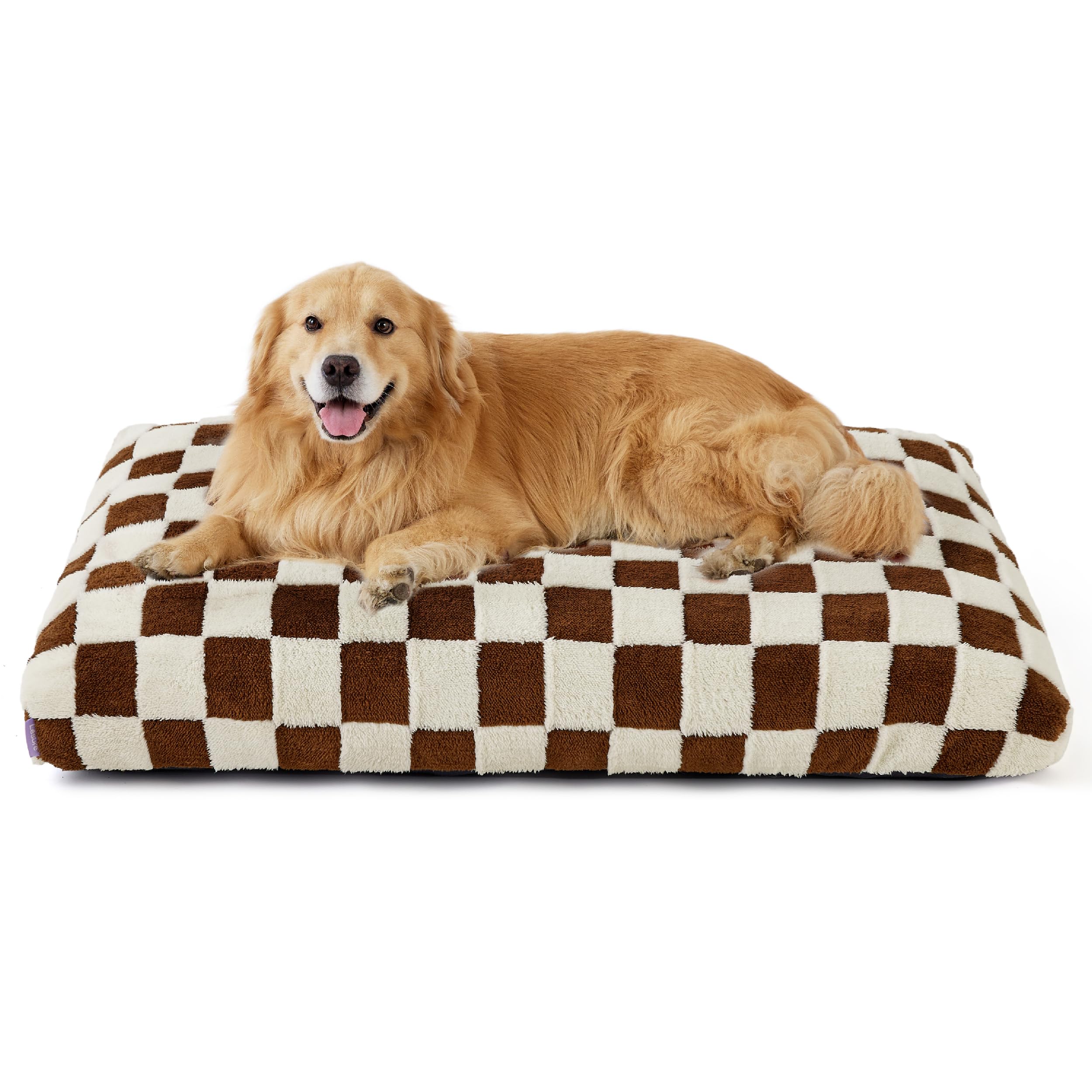 LE SURE Extra Large Dog Bed - Thick Shredded Foam, Removable Cover, Anti-Slip