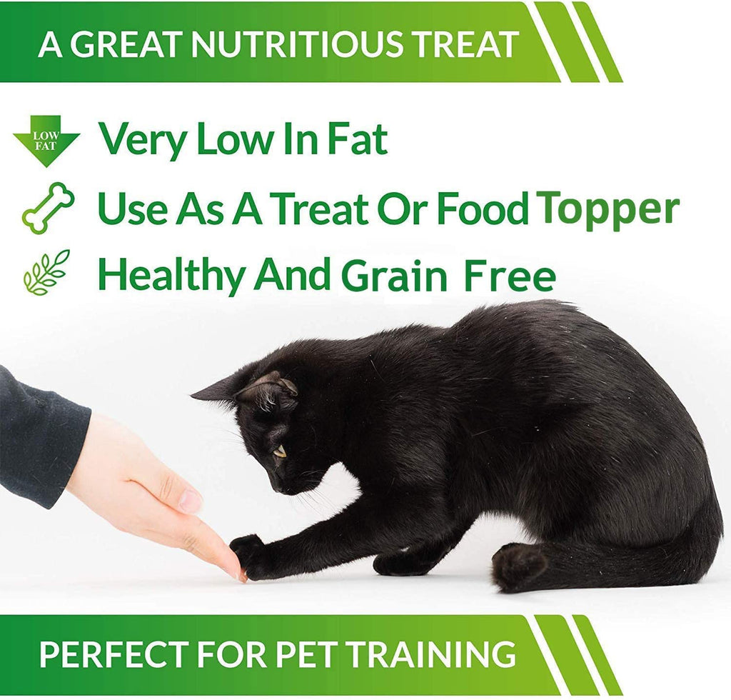 LIFE ESSENTIALS BY CAT-MAN-DOO Catmandoo Dried Chicken Pet Treat (16 Ounce Pack of 1) – Single-Ingredient, Grain-Free