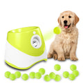 MEKAPLE Automatic Dog Ball Launcher - 10-30 ft Range, 15 Mini 2-Inch Tennis Balls, Indoor Outdoor