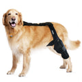 MerryMilo Dog Knee Brace – Rear Leg Support for ACL/CCL, Black, Large