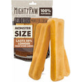 Mighty Paw Yak Cheese Dog Chews – All-Natural, High-Protein Treats with 68g Protein Per Chew | Limited Ingredients | Monster 4-Pack