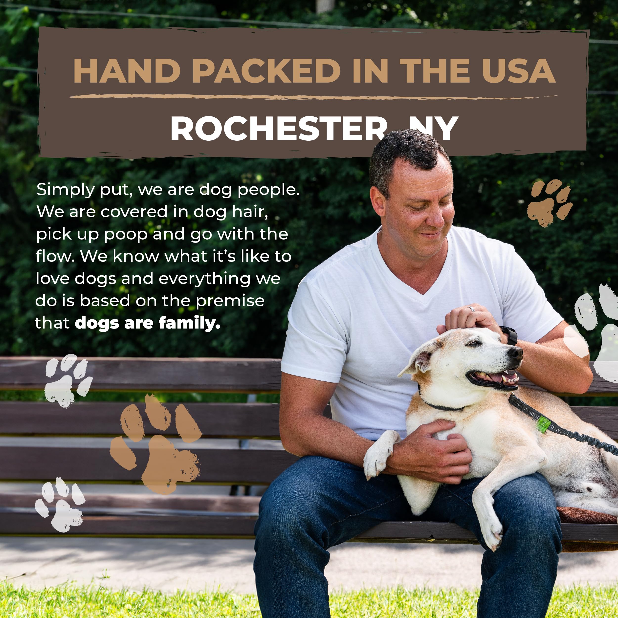 Mighty Paw Yak Cheese Dog Chews – All-Natural, High-Protein Treats with 68g Protein Per Chew | Limited Ingredients | Monster 4-Pack