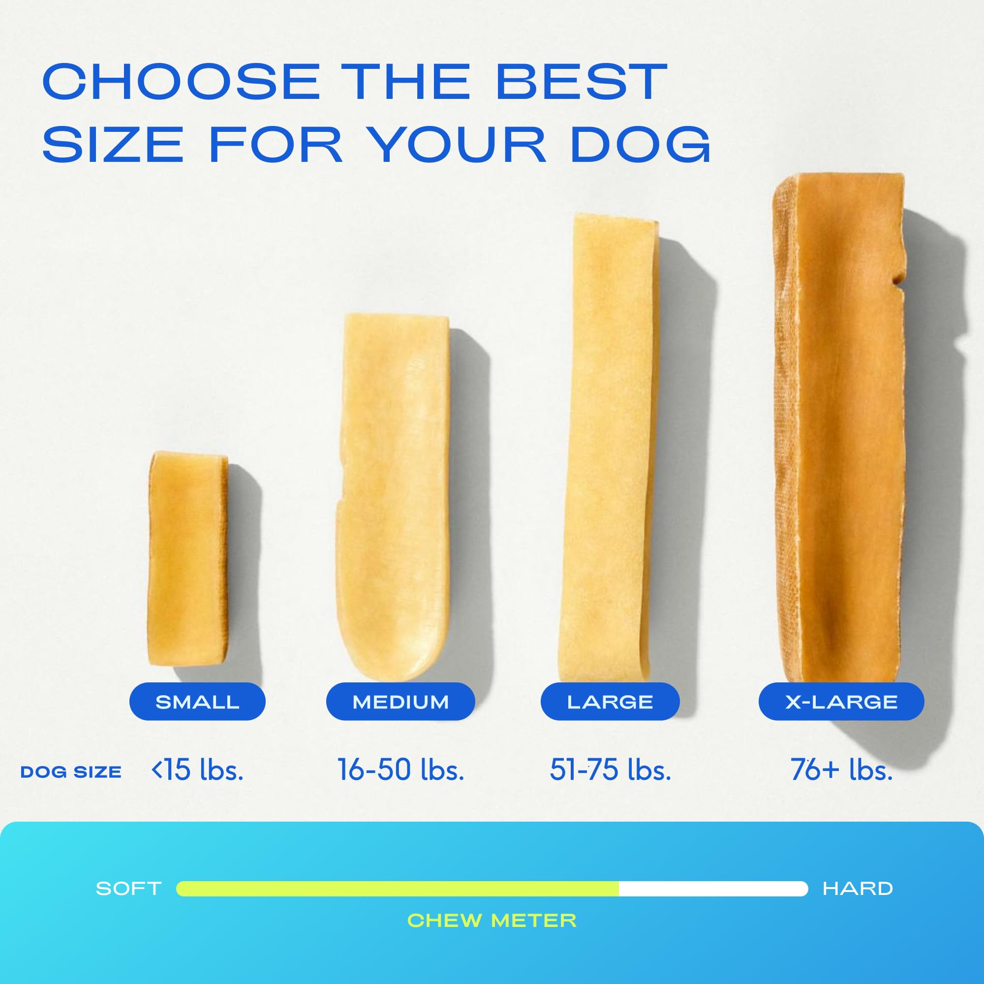 Native Pet Yak Cheese Himalayan Dog Chews – Long Lasting Dental Sticks for Large Breeds (10 Pack)