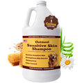 Natural Dog Company Sensitive Skin Shampoo Gallon – 128 oz, Oatmeal, Aloe, Chamomile, Manuka Honey