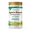 NaturVet Digestive Enzymes with Probiotics & Prebiotics for Dogs & Cats | 1 lb Powder