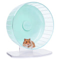 Niteangel Super-Silent 11-Inch Hamster Wheel – Quiet, Adjustable Stand, Mint Green