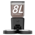 Nityers Automatic Cat Feeder for 2 Cats – 8L Large Capacity, LCD, Timed Feeding