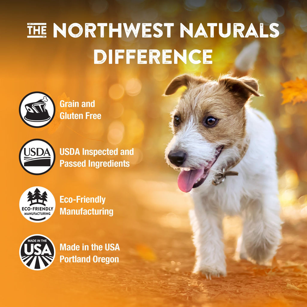 Northwest Naturals Freeze-Dried Chicken Dog Food – Bite-Sized Grain-Free Nuggets | USA Made