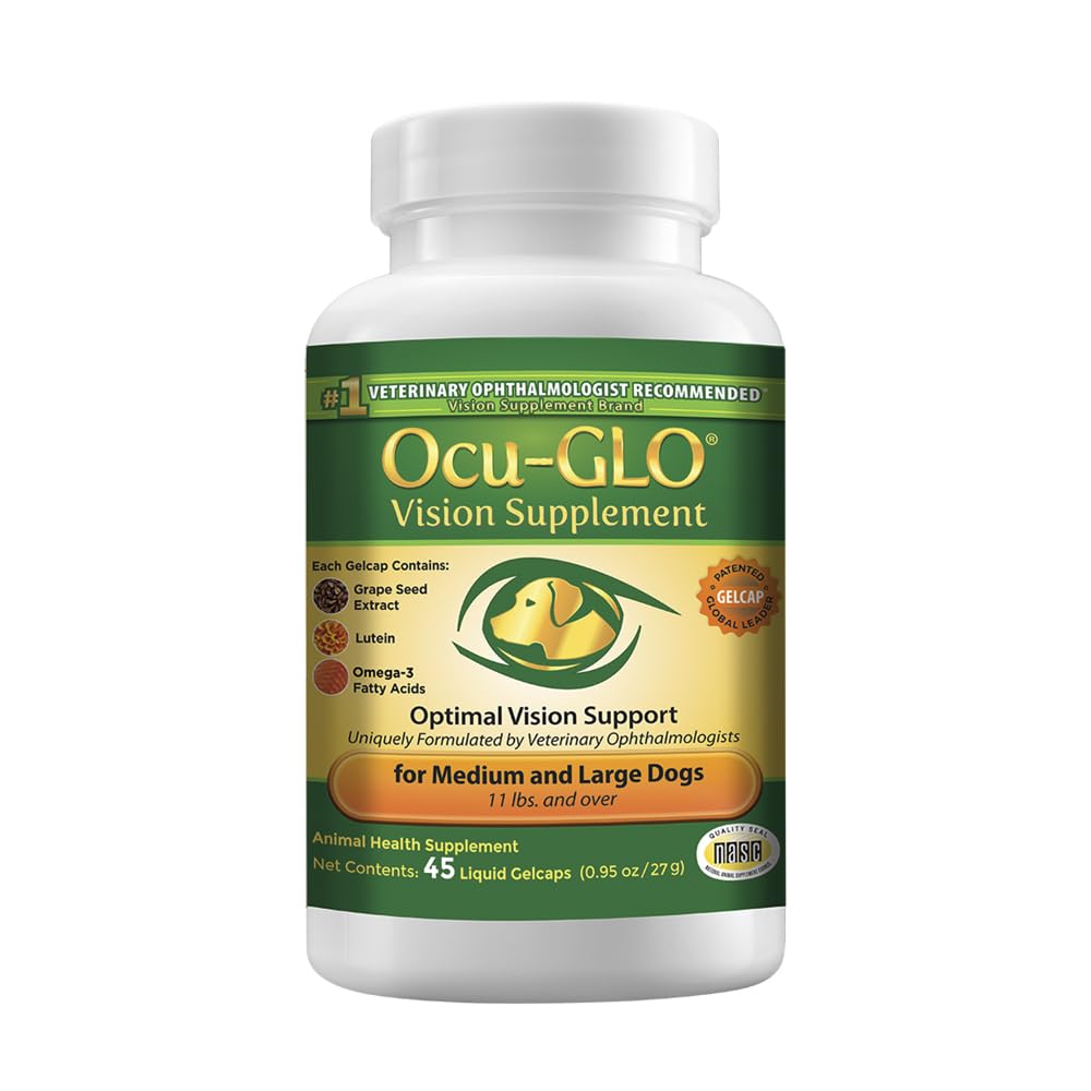 Ocu-GLO Vision Supplement for Medium to Large Dogs (45ct) | Eye Health Support