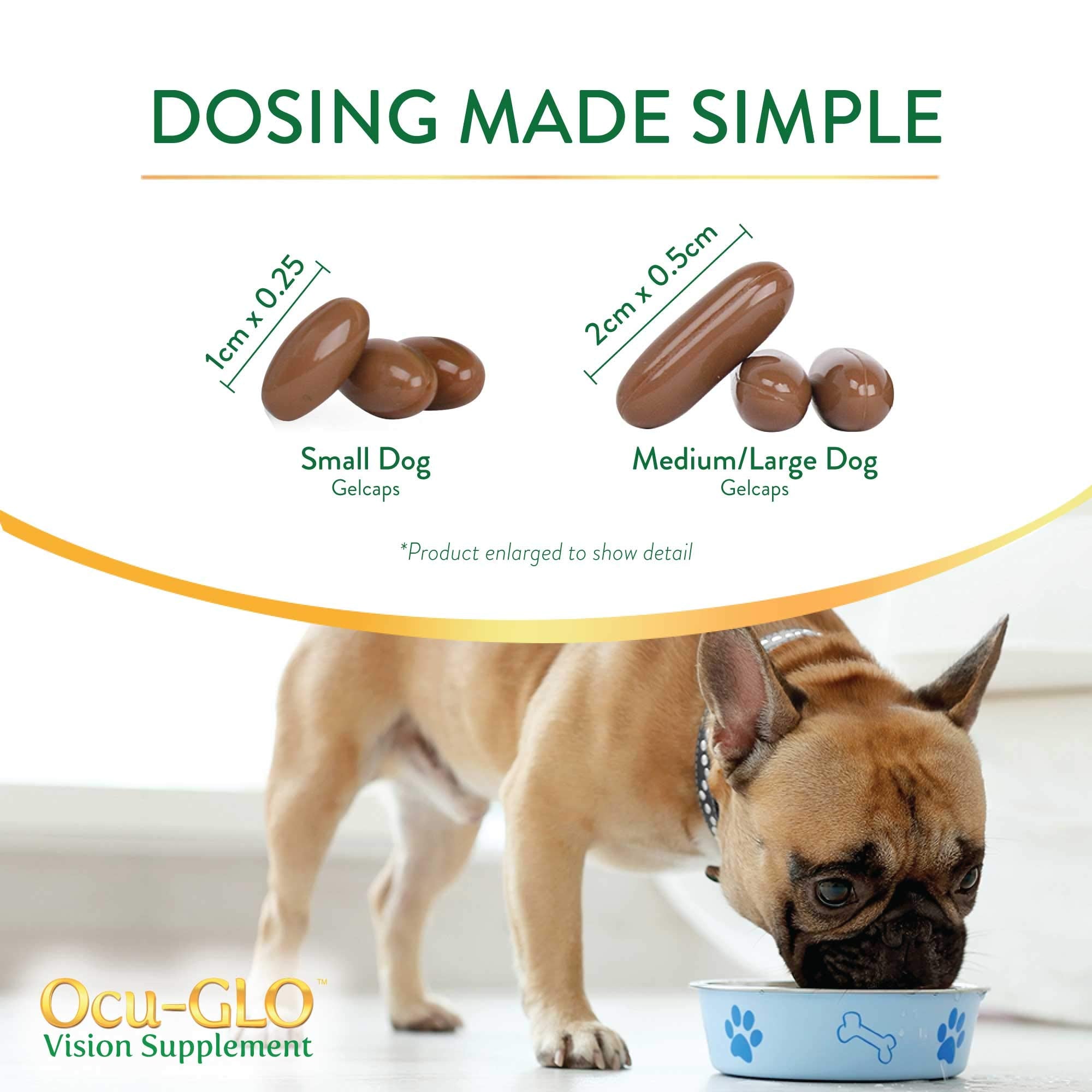 Ocu-GLO Vision Supplement for Medium to Large Dogs (45ct) | Eye Health Support