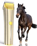 Oneisall Cordless Horse Clippers — Ultra-Quiet, 2-Speed Grooming Kit for Thick Coat
