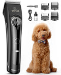 oneisall Dog Clippers for Thick Coats – Low Noise, Heavy Duty Grooming Kit with Detachable Blades